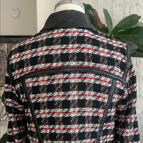 Zara Black and White Tweed Blazer - Picture 5 of 8